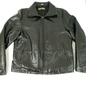 Massimo Rebecchi Italy Leather Coat